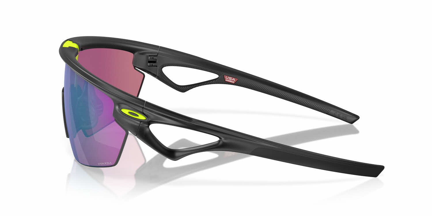Oakley Sphaera Sunglasses Matte Carbon - Prizm 24K Polarized Lenses