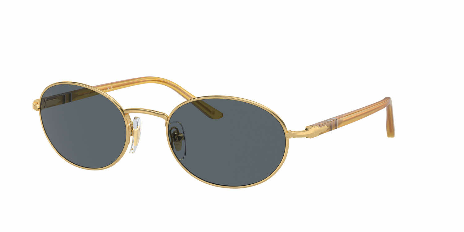 Persol PO1018S Sunglasses, In Gold / Blue