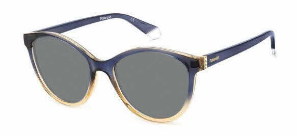 Polaroid Pld 4133/S/X Women's Prescription Sunglasses, In Blue Biege Yrq