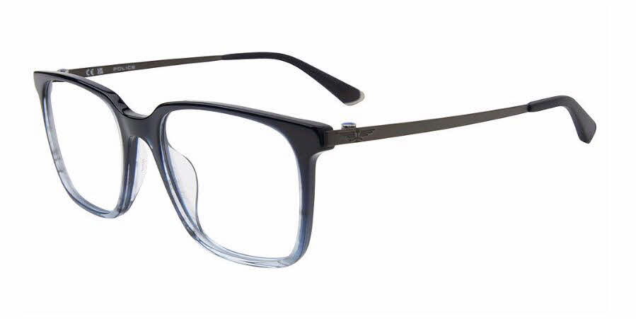 Police VPLP15 Men's Eyeglasses In Blue