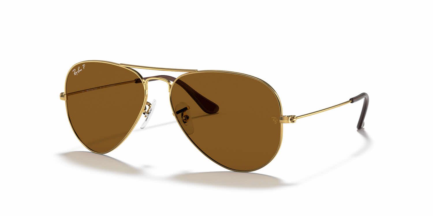 Ray Ban RB3025 Large Metal Aviator Sunglasses FramesDirect