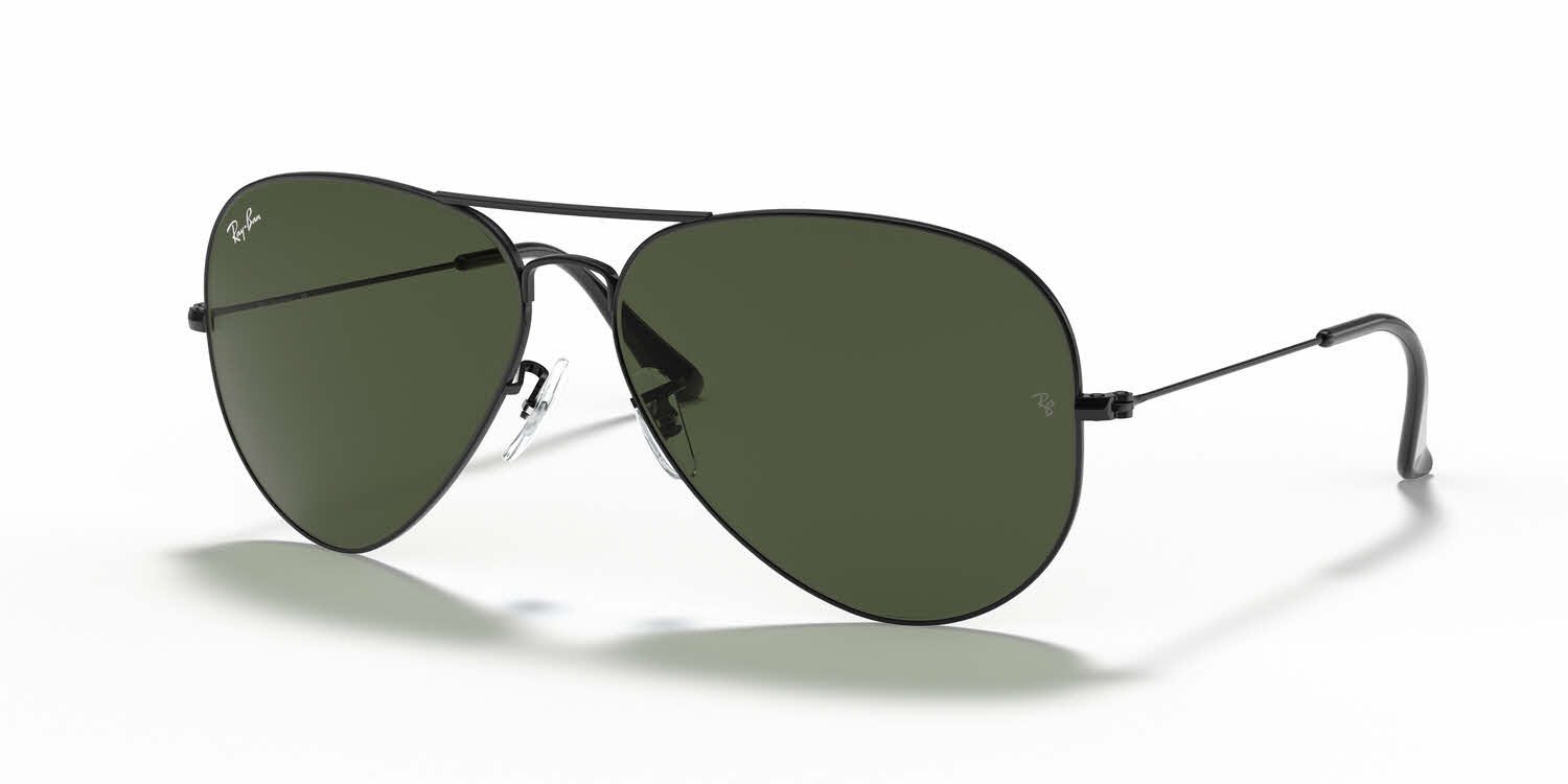 Ray-Ban RB3026 - Large Metal II Aviator Sunglasses