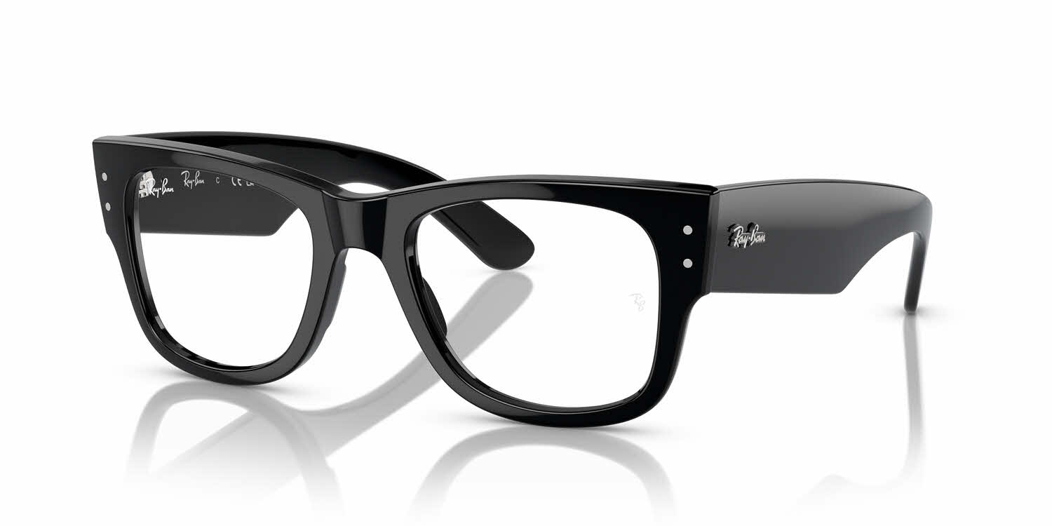 Ray Ban Mega Wayfarer Eyeglasses 2000 Black