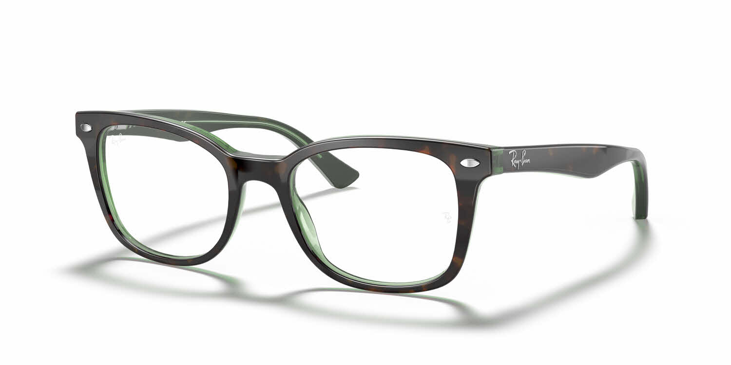 Authentic Ray-Ban Eyeglasses RB8524 10222 50 [ ] 18 135mm Green selling & Black