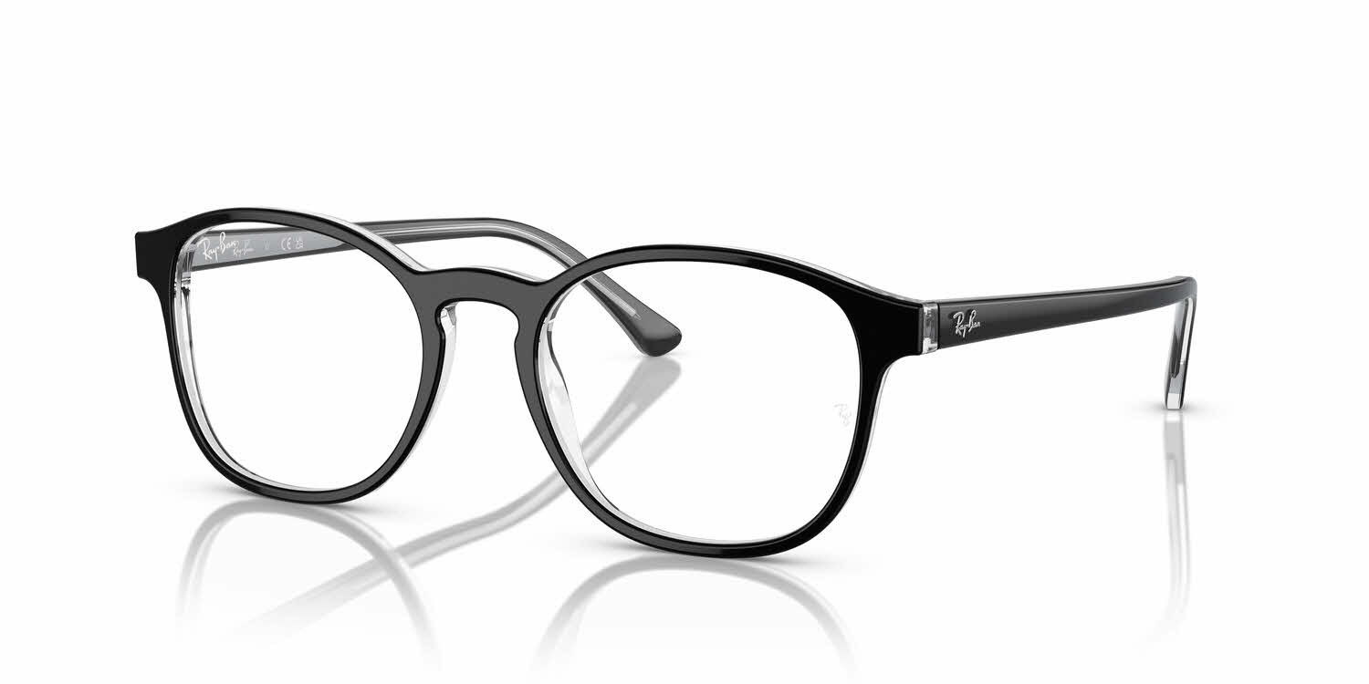 Ray-Ban RB5417 Optics Eyeglasses, In Black On Transparent