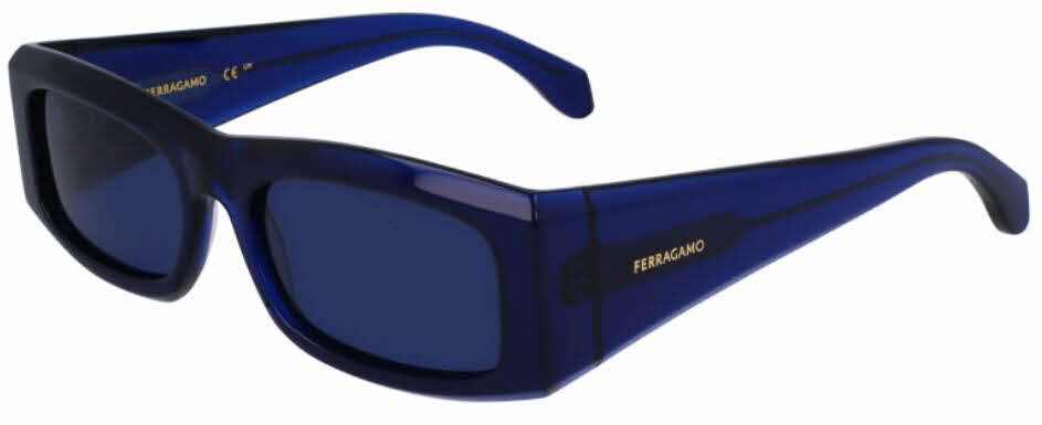 Salvatore Ferragamo SF2012S Men's Sunglasses In Blue