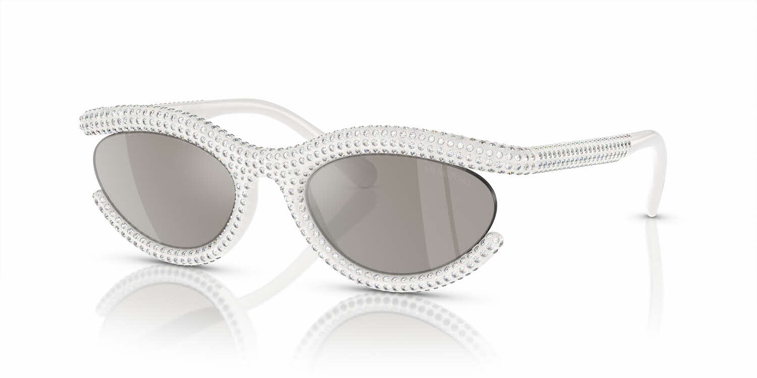 Swarovski SK6006 Women's Sunglasses In White