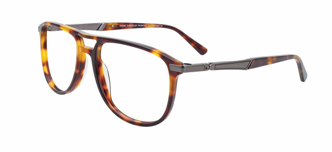 Takumi TK1127 With Magnetic Clip-On Lens Eyeglasses