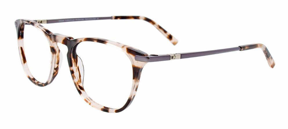 Takumi TK1150 With Magnetic Clip-On Lens Eyeglasses In Brown