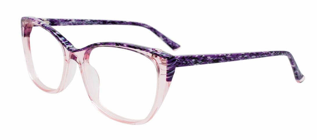 Takumi TK1157 With Magnetic Clip-On Lens Women's Eyeglasses In Purple