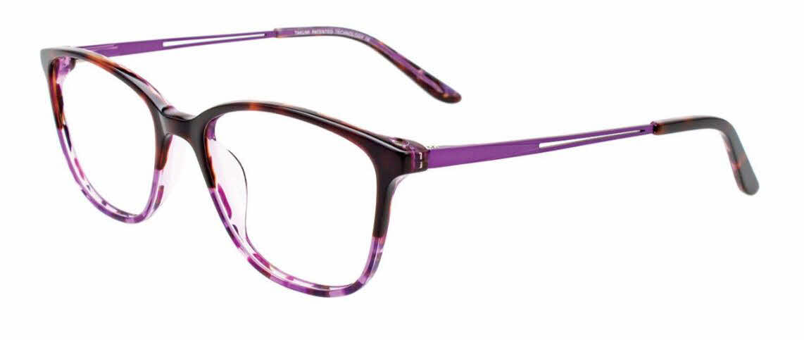 Takumi TK1170 With Magnetic Clip-On Lens Women's Eyeglasses In Purple