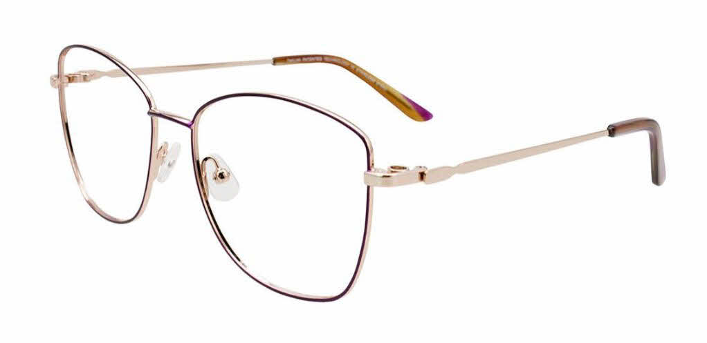 Takumi TK1171 With Magnetic Clip-On Lens Women's Eyeglasses In Purple