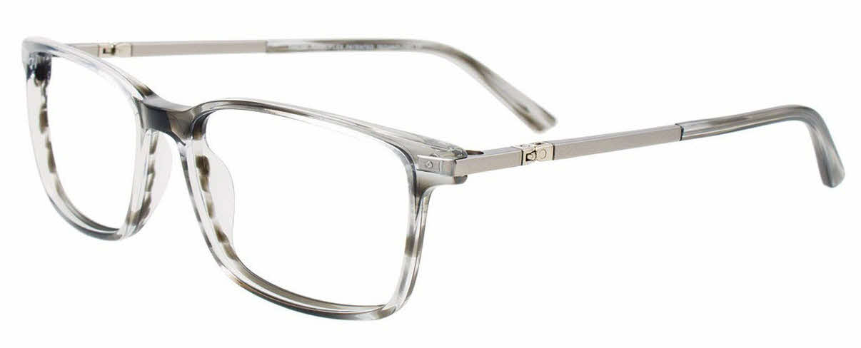 Takumi TK1195 With Magnetic Clip-On Lens Men's Eyeglasses In Grey