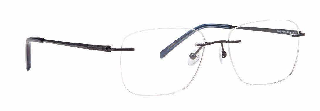 Totally Rimless Vesper 375 Men's Eyeglasses In Black