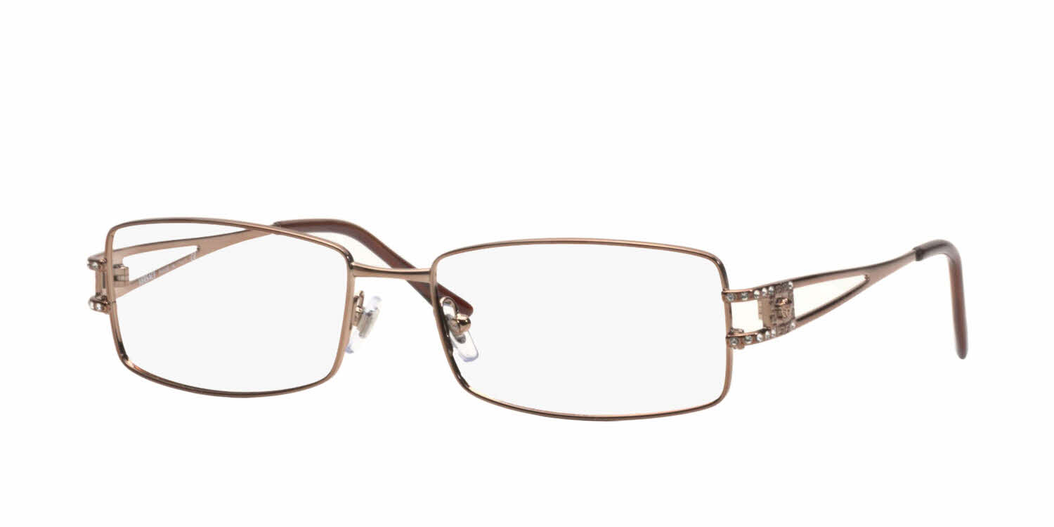 versace metal frame glasses
