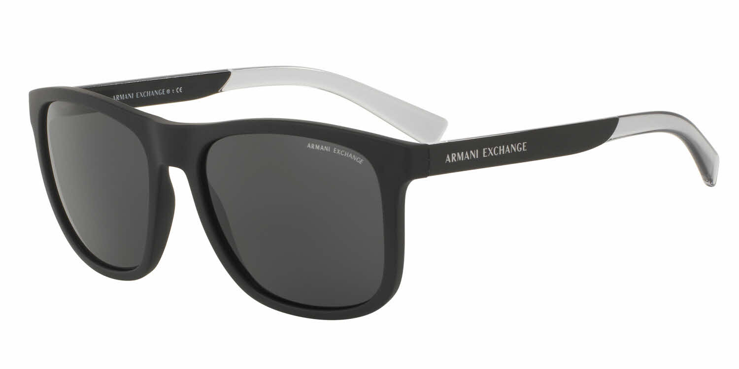 armani exchange classic square sunglasses
