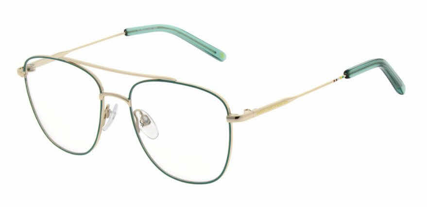 Benetton BEO 3071 Women's Eyeglasses In Gold