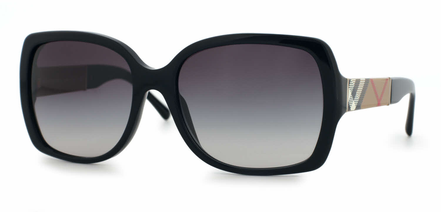 burberry black square sunglasses