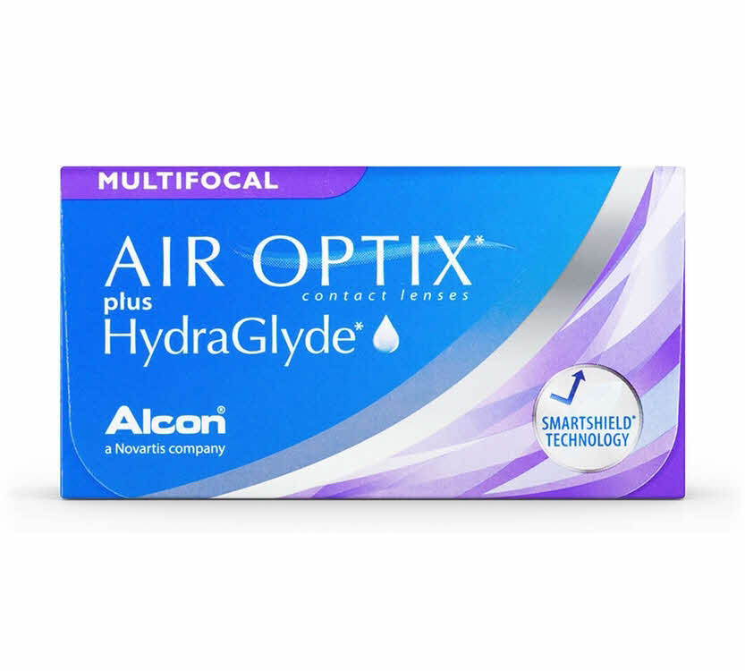 Air Optix Hydraglyde Multifocal 6pk Contact Lenses