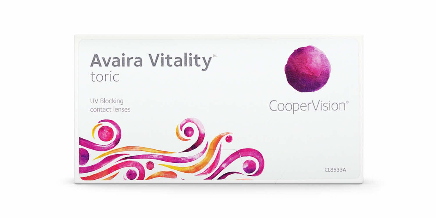 Avaira Vitality Toric 6pk Contact Lenses