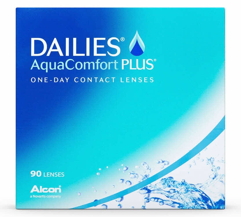 Dailies AquaComfort Plus 90pk Contact Lenses