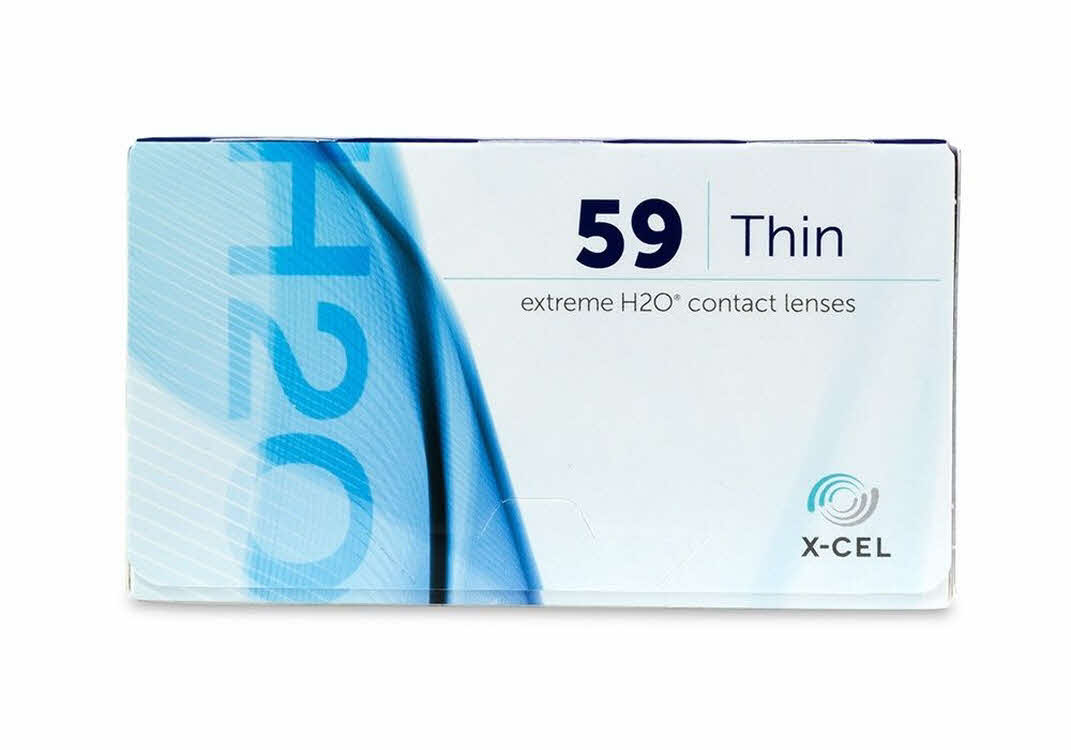 Extreme H2O 59% Thin 6pk Contact Lenses