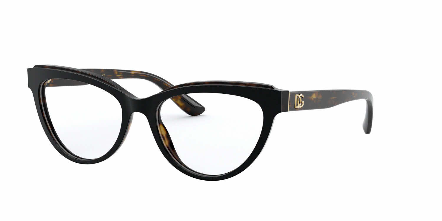 Dolce & Gabbana DG3332 Eyeglasses | FramesDirect.com