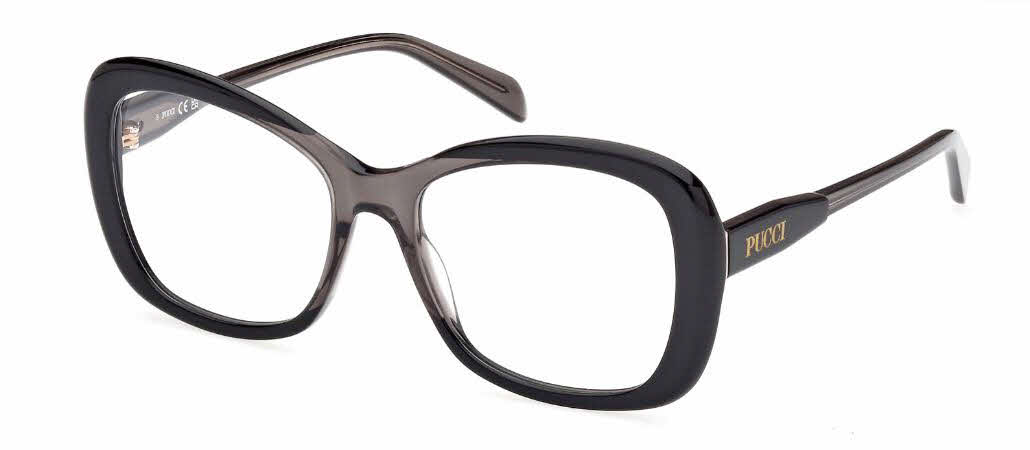 Emilio Pucci EP5231 Women's Eyeglasses In Black