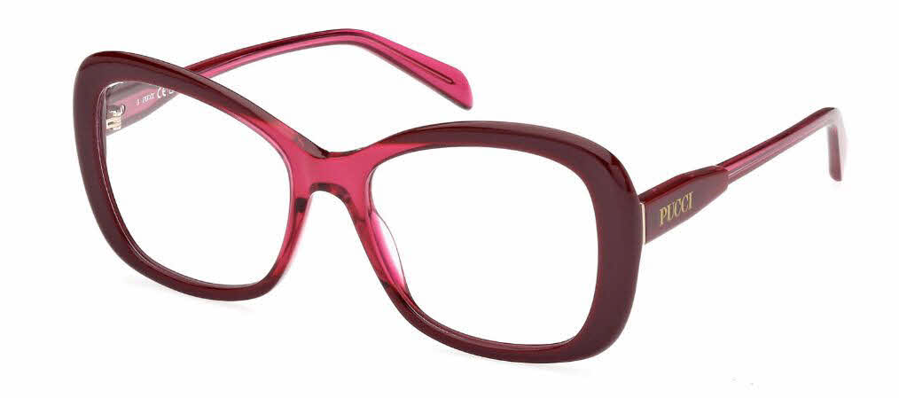 Emilio Pucci EP5231 Women's Eyeglasses In Red