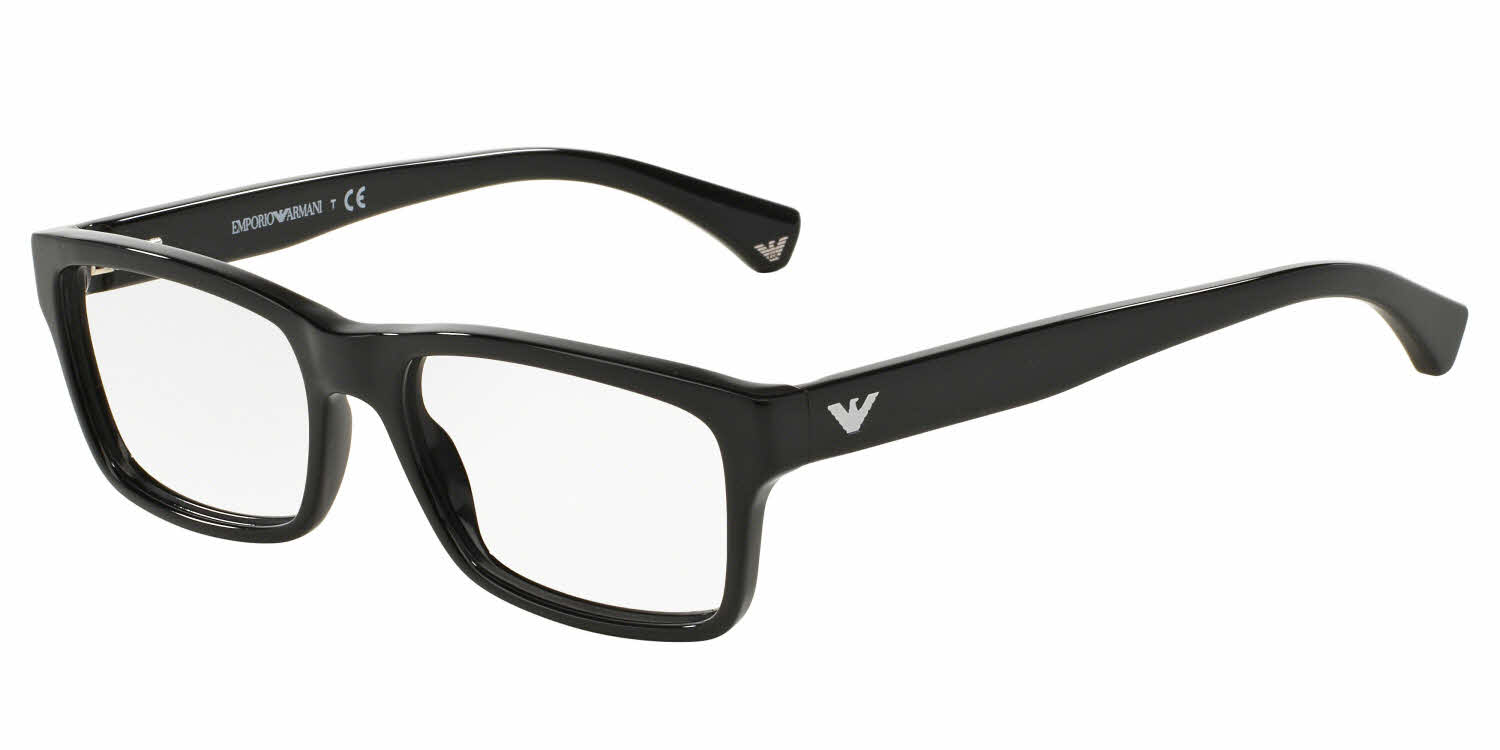 armani mens glasses frames