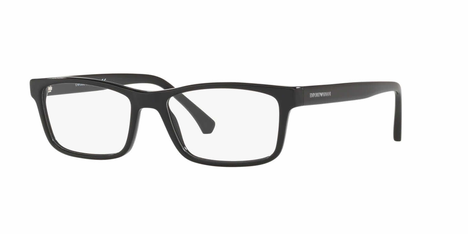 armani black glasses