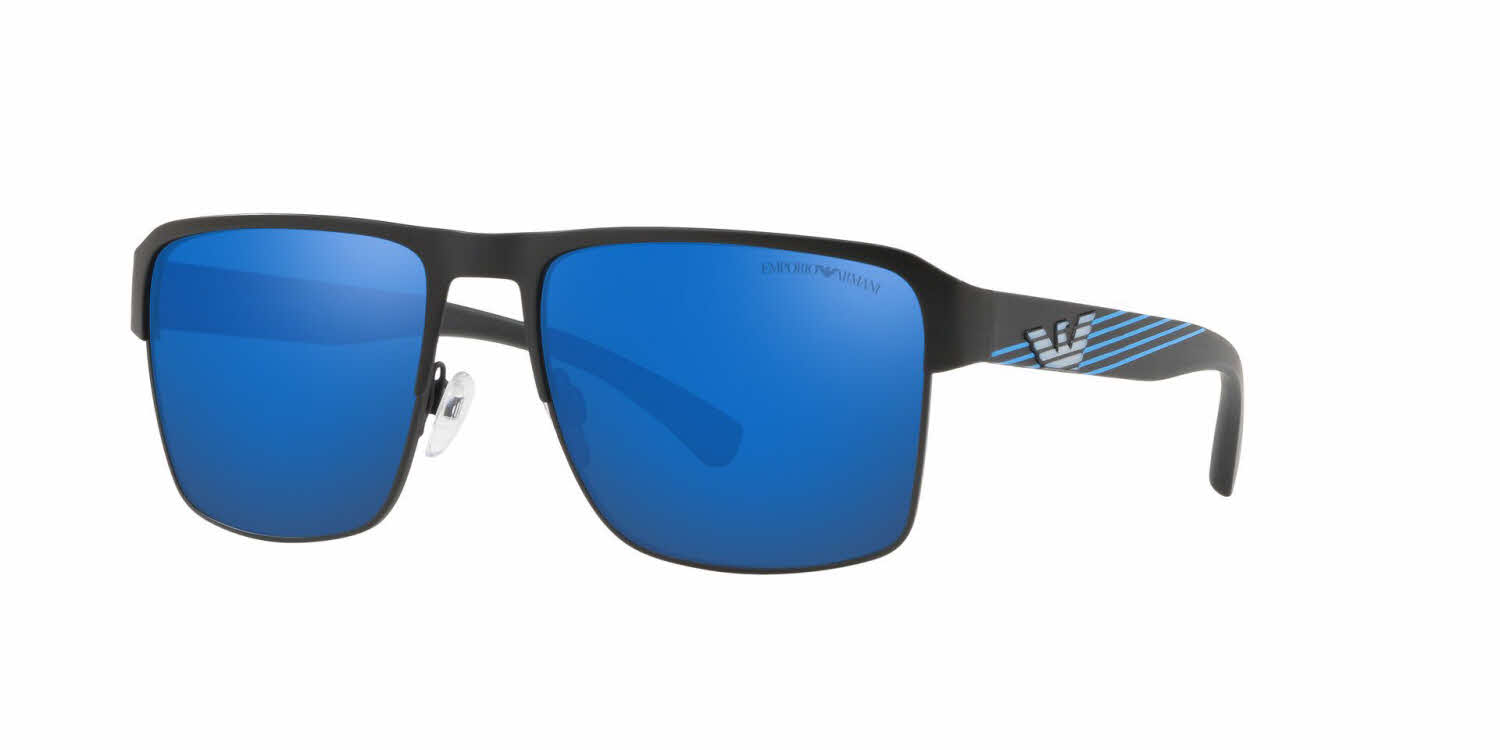 armani sunglasses blue