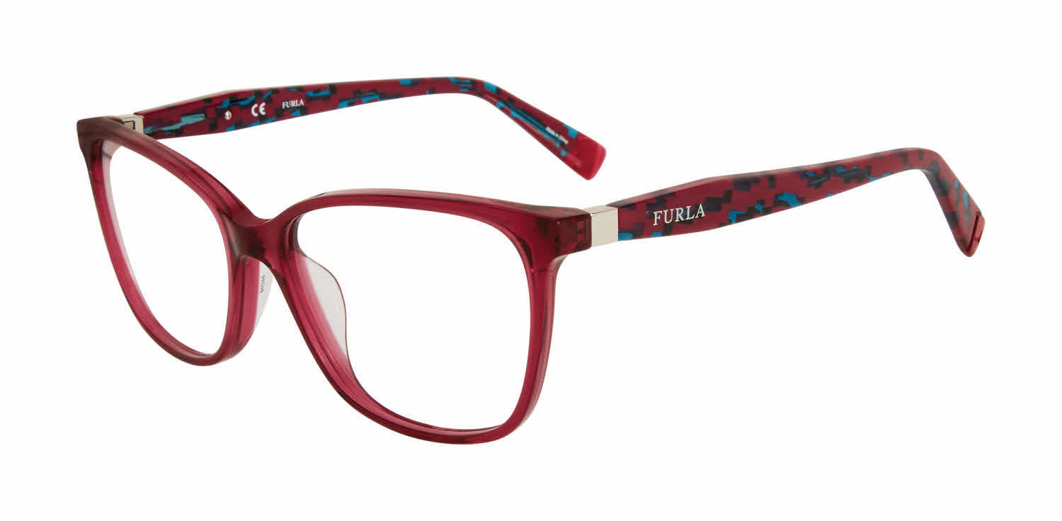 Furla VFU196 Women's Eyeglasses In Burgundy