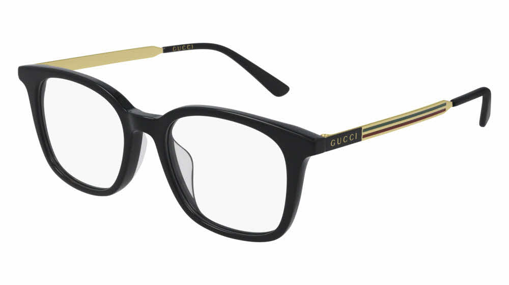 Gucci GG0831OA - Alternate Fit Men's Eyeglasses In Black