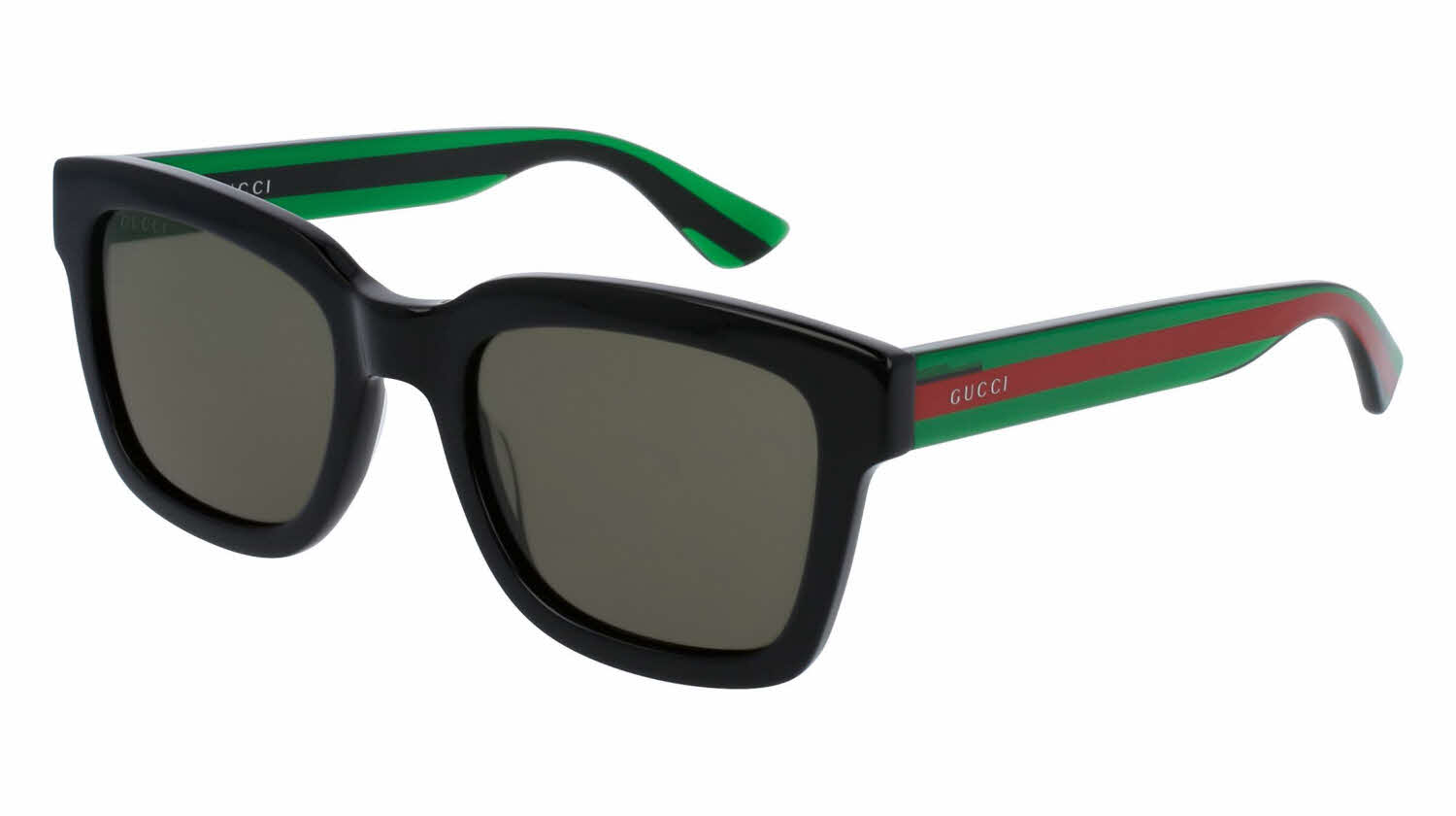 gucci sunglasses with green and red arms
