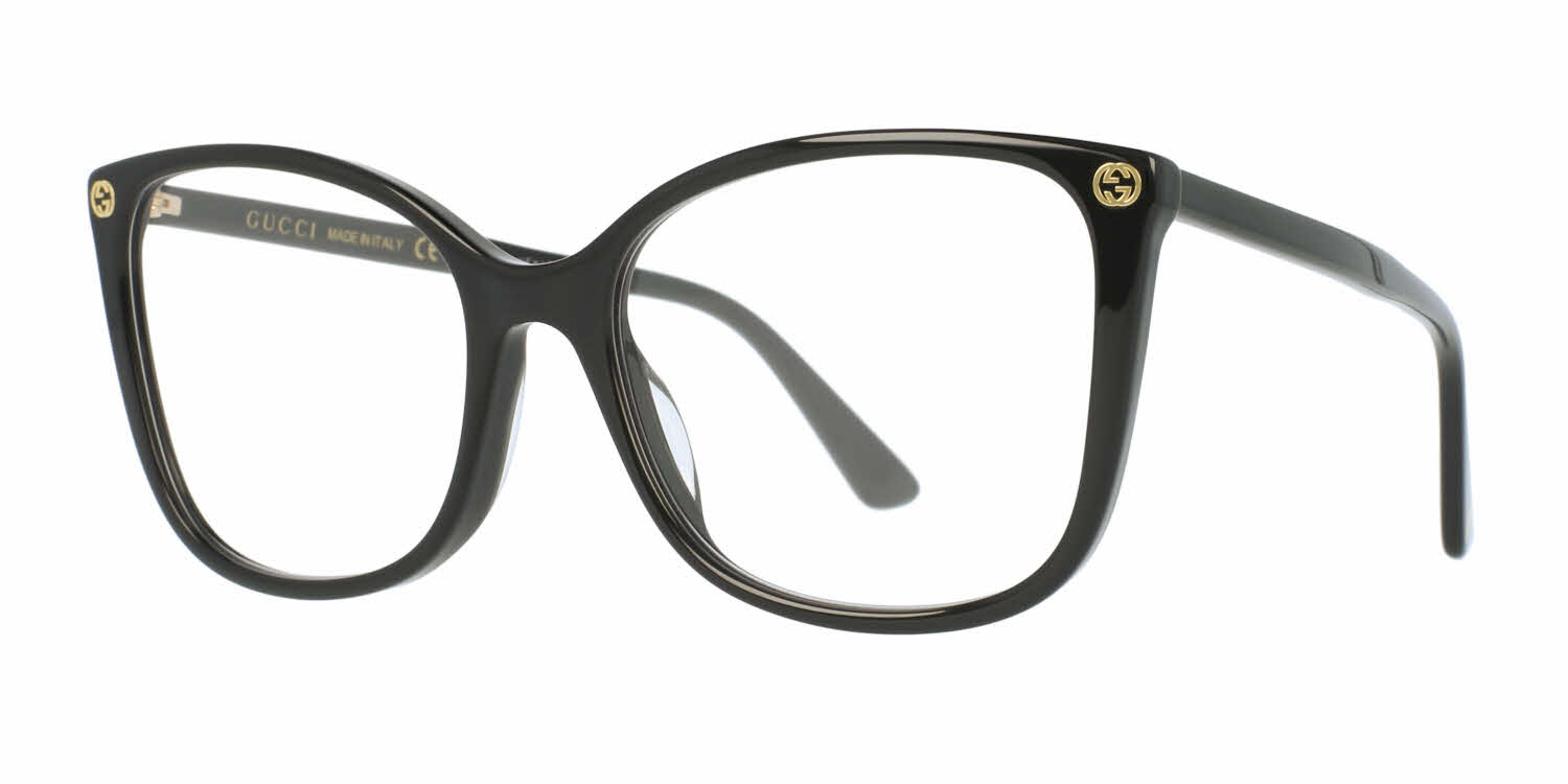 all black gucci glasses