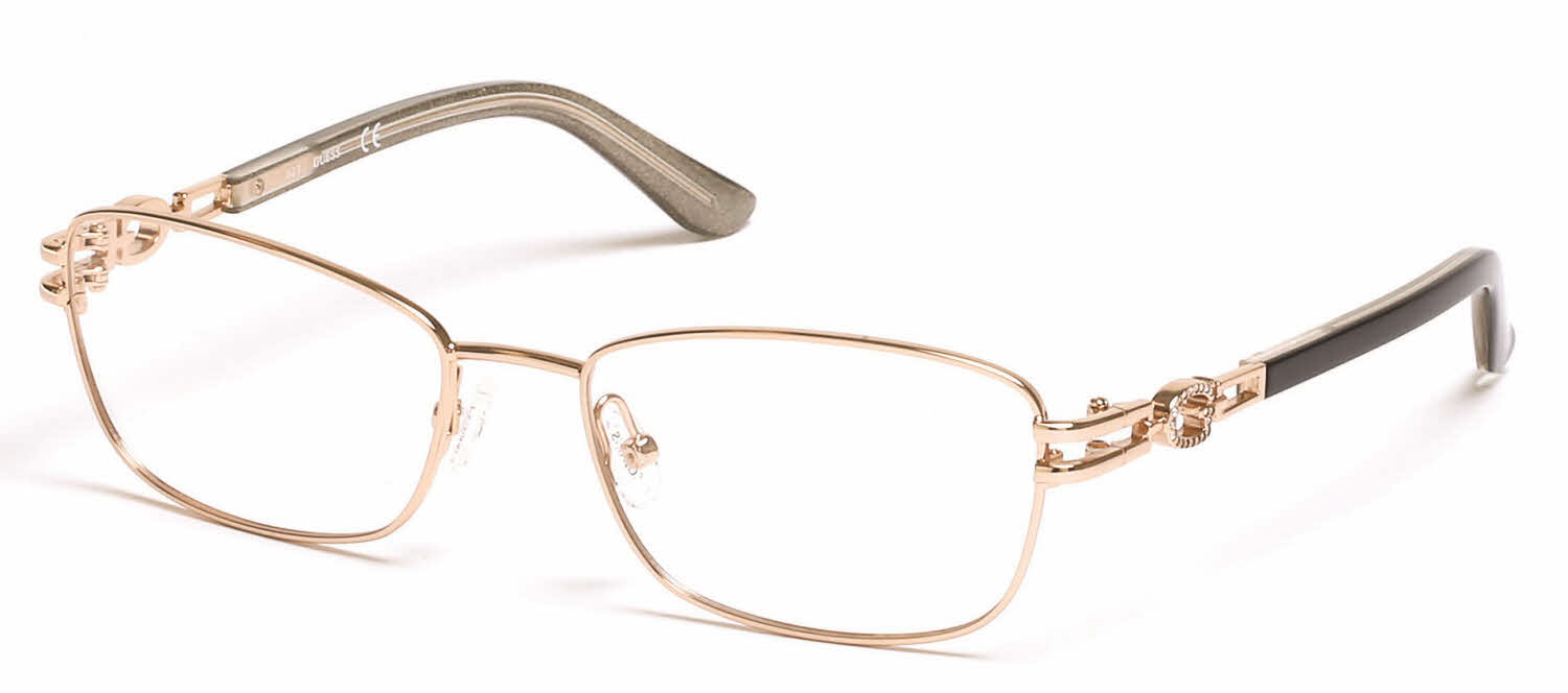 Guess GU2687 Women's Eyeglasses In Gold