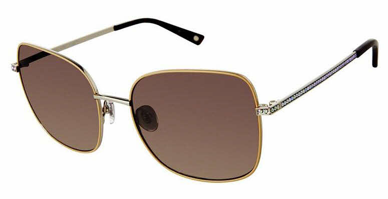 Jimmy Crystal New York JCS487 Women's Sunglasses In Brown