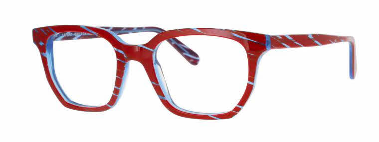 Lafont Max Men's Eyeglasses, In Red