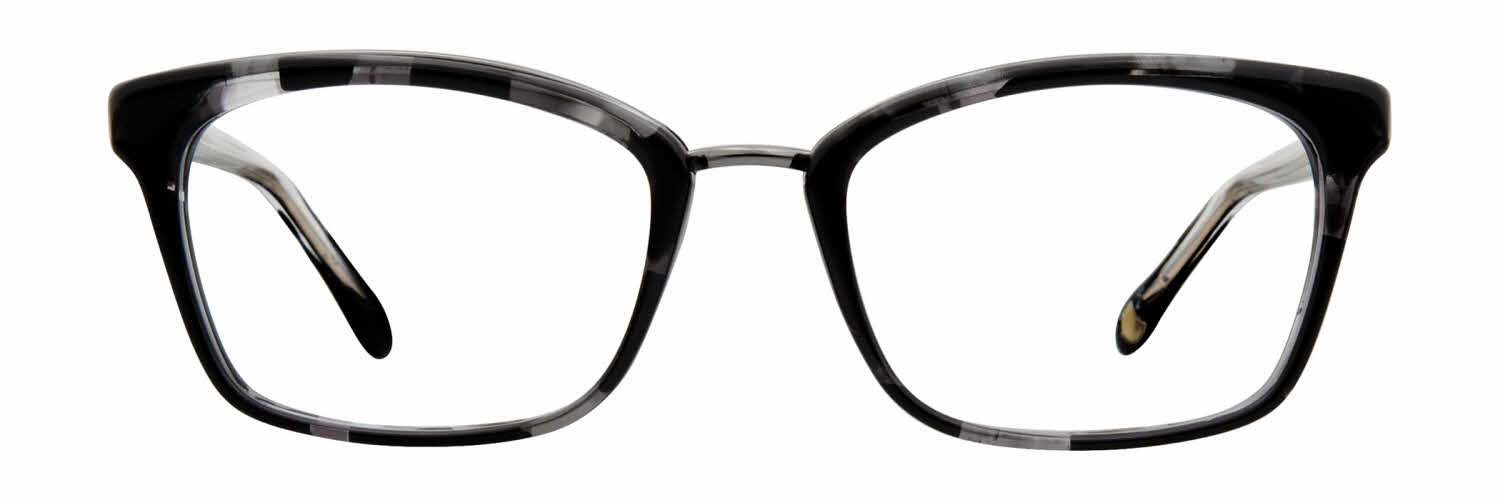 Lily plastic trendy rectangle glasses for women and men