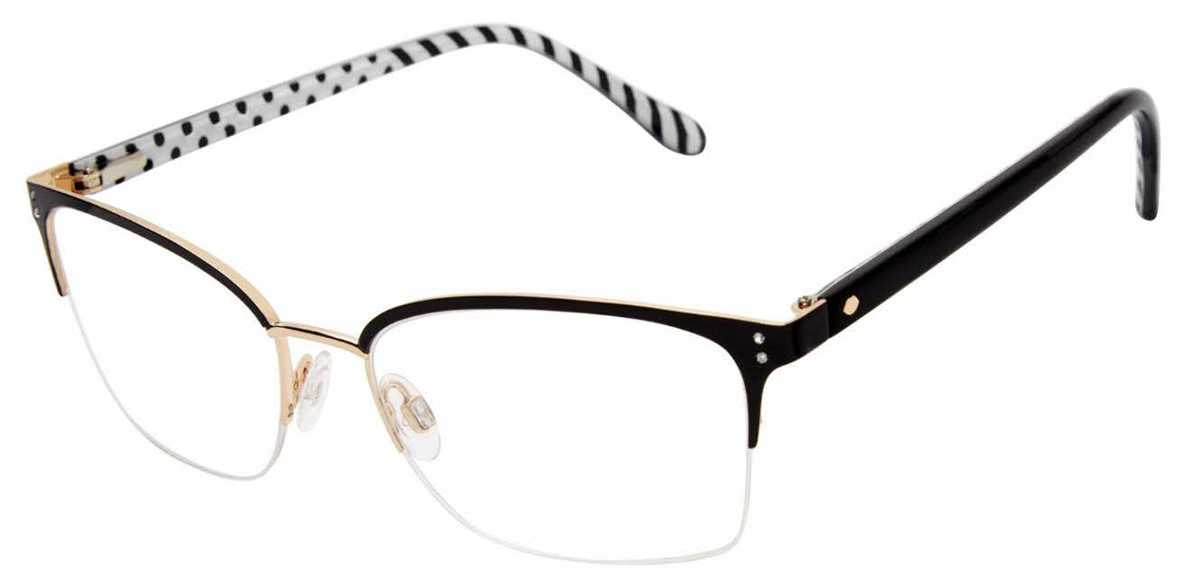 Lulu Guinness L951 Women's Eyeglasses In Black