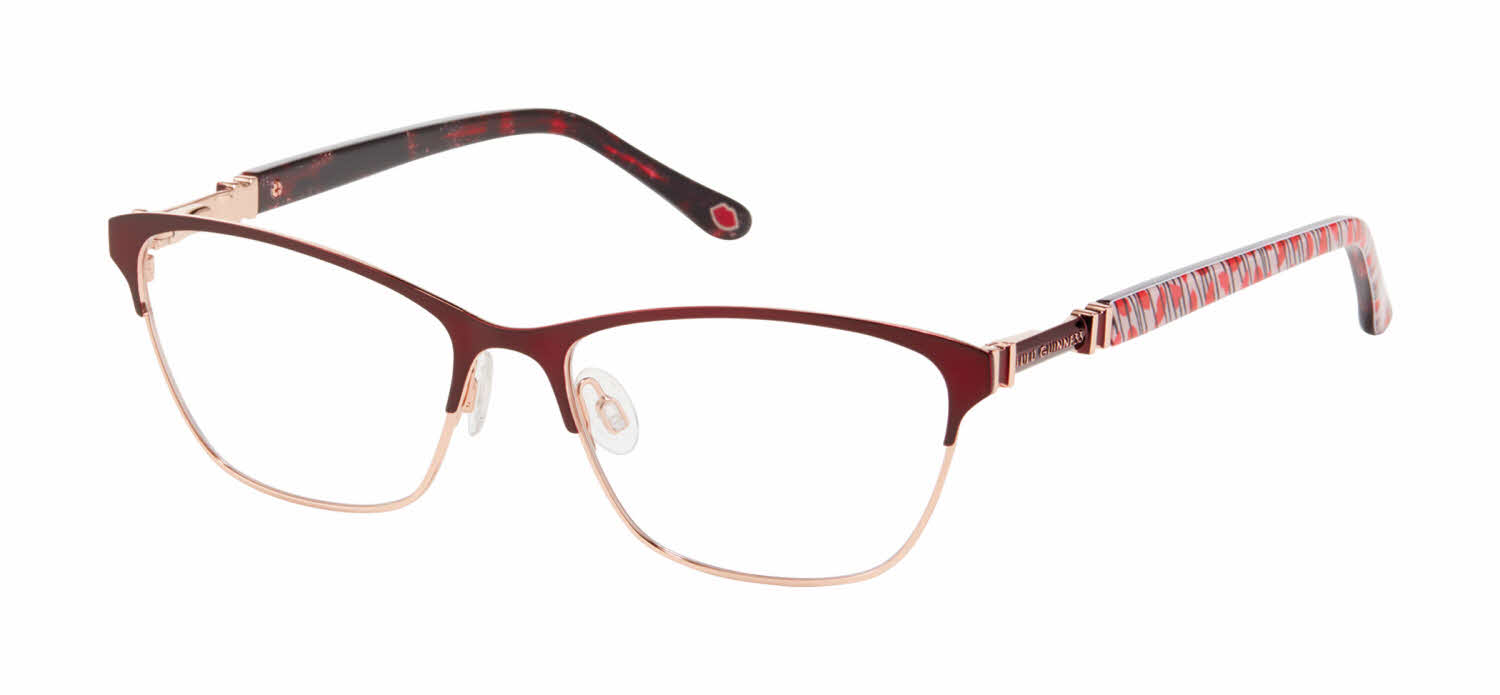 Lulu Guinness L795 Women's Eyeglasses In Gold