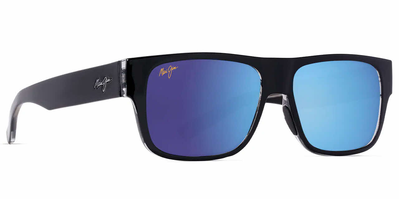 Maui Jim Keahi - 873 Prescription Sunglasses, In Black Gloss