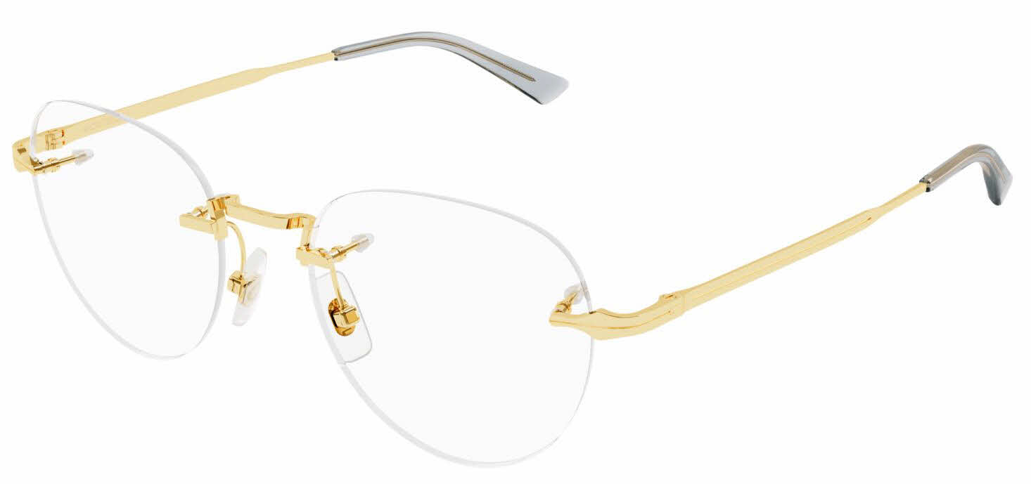 Mont Blanc MB0268O Men's Eyeglasses, In Gold