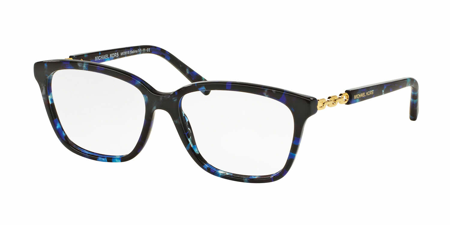 michael kors glasses womens blue