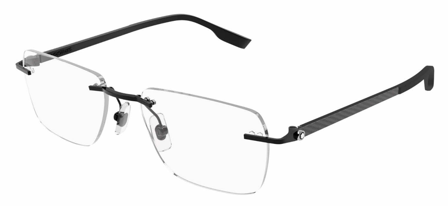 Montblanc MB0088O Men Eyeglasses - Black