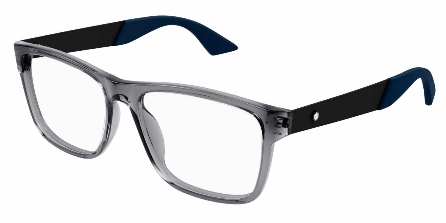 Mont Blanc MB0300O Men's Eyeglasses In Grey