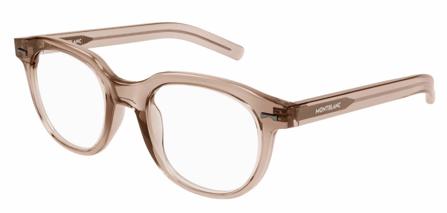 Mont Blanc MB0261O Men's Eyeglasses In Brown