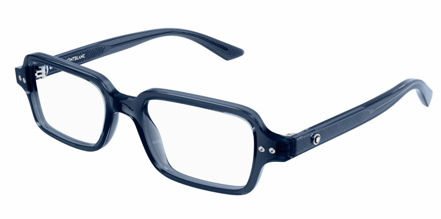 Mont Blanc MB0257O Eyeglasses | FramesDirect.com