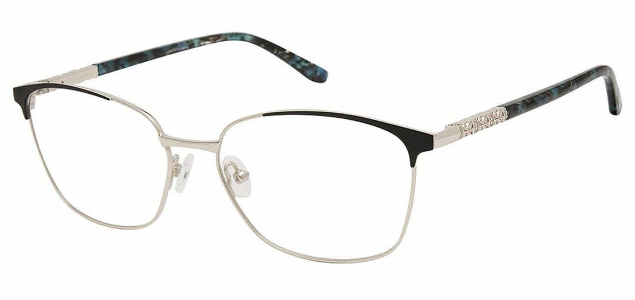 Nicole Miller Hewes Women's Eyeglasses In Black